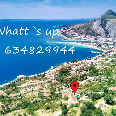 Apartman 6 Bedrooms With An Amazing View And Private Pool! Omiš